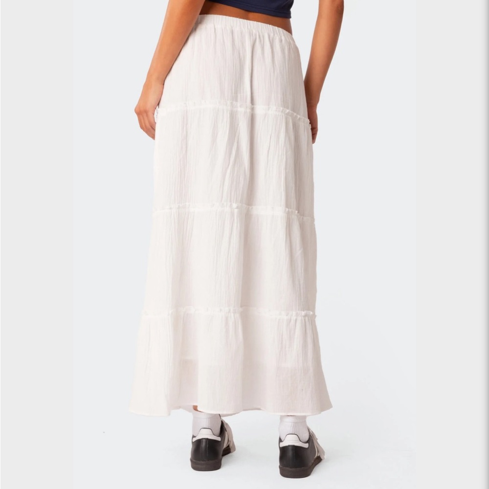 Edikted maxi skirt/ Charlotte Tiered Maxi/ size small